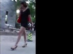 Great Legs In High Heels In Public